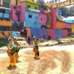 5 Jam Menari Nonstop di Kampung Warna-Warni