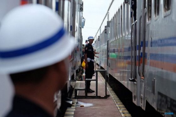 8 Gerbong KA Pengangkut Barang Anjlok di Grobogan