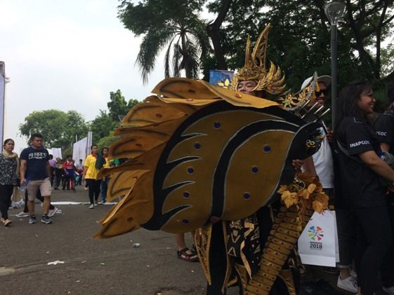 Cilegon Ethnic Carnival Meriahkan Parade Momo Asian Para Games