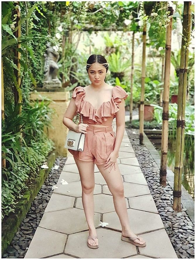 marshanda, perayaan tahun baru,