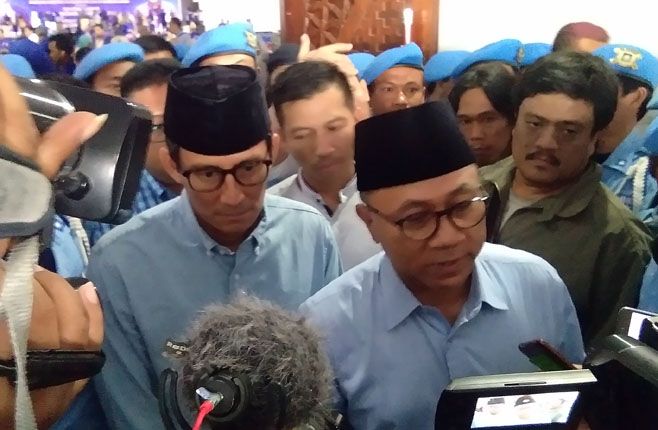 Ditanya soal Target Suara di Jateng, Sandiaga Uno: Kita Kerja Aja