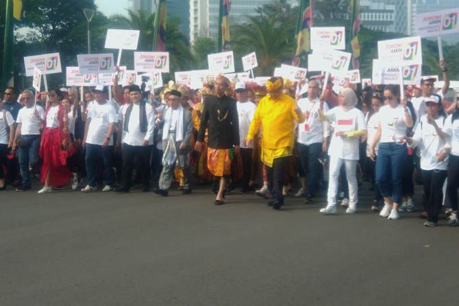 Iron Man, Hulk, Hingga Wiro Sableng Ikut Deklarasi Kampanye Damai