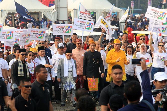 Menerka 4 Perusahaan Penyumbang Dana Kampanye Jokowi-Ma'ruf Amin