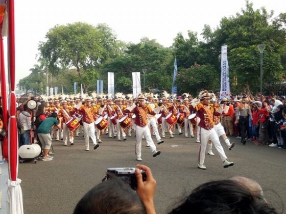 Parade Momo Jelang Asian Para Games 2018 Berlangsung Meriah di Monas