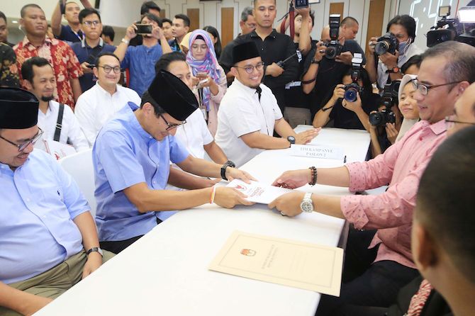 Sandiaga Ngaku Sedih Dana Kampanyenya Kalah Sama Sebelah