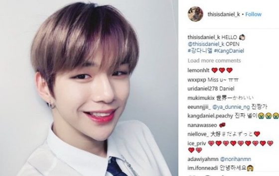Selesai di Wanna One, Kang Daniel dan Yoon Jisung Buka Akun Instagram