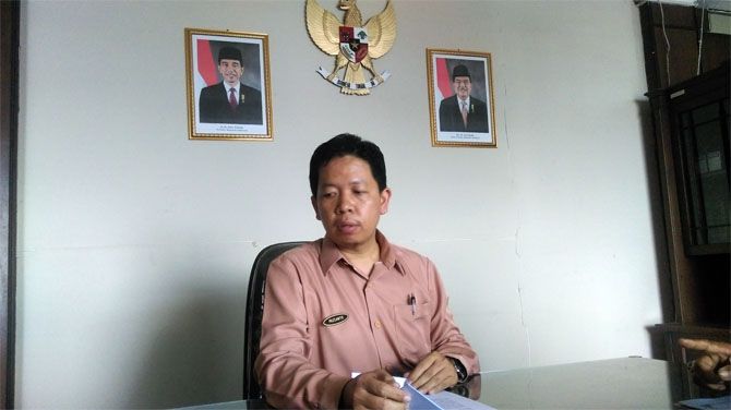 Kepala Bagian (Kabag) Sumber Daya Manusia (SDM) RS Kustati, Pujianto memberikan keterangan kepada media, Rabu (2/1).