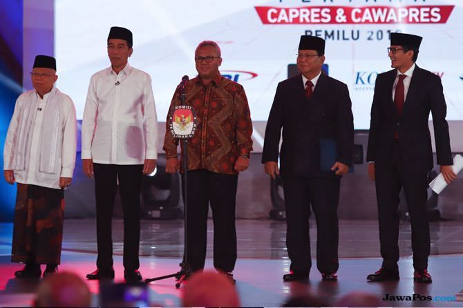Besok KPU Gelar Debat Keempat Pilpres