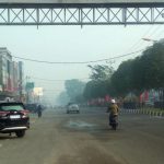 Diselimuti Kabut, Jarak Pandang Kota Dumai Hanya 3 Kilometer