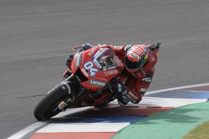 Hasil FP2 MotoGP Argentina: Dovizioso Berjaya, Marquez Terpuruk