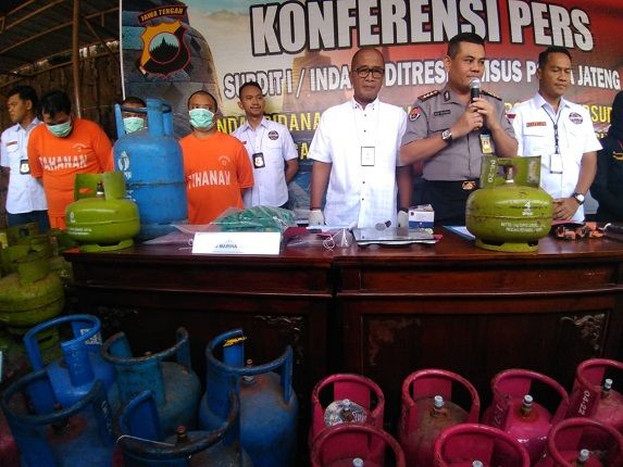 Hobi Ngoplos Gas Melon, Polda Jateng Ringkus 3 Pelaku Culas