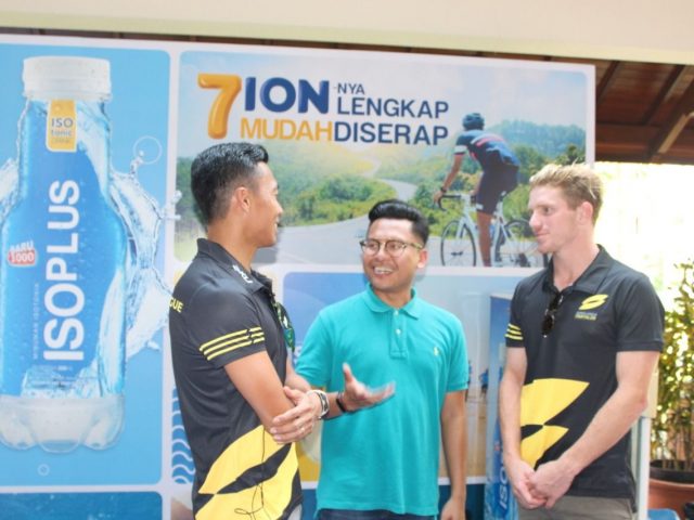 ISOPLUS official sports drink partner Super League Triathlon Bali (SLT)