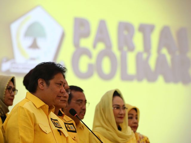Ketum Golkar Airlangga Hartarto Buka seri diskusi Balitbang