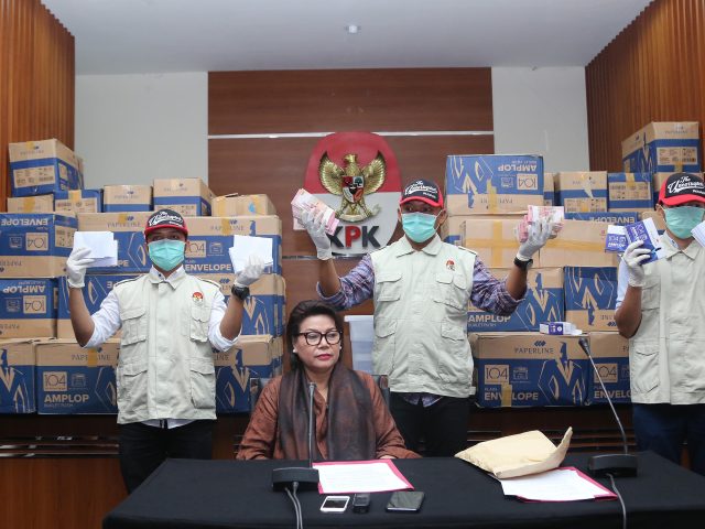 Konferensi Pers OTT KPK Kasus Pupuk