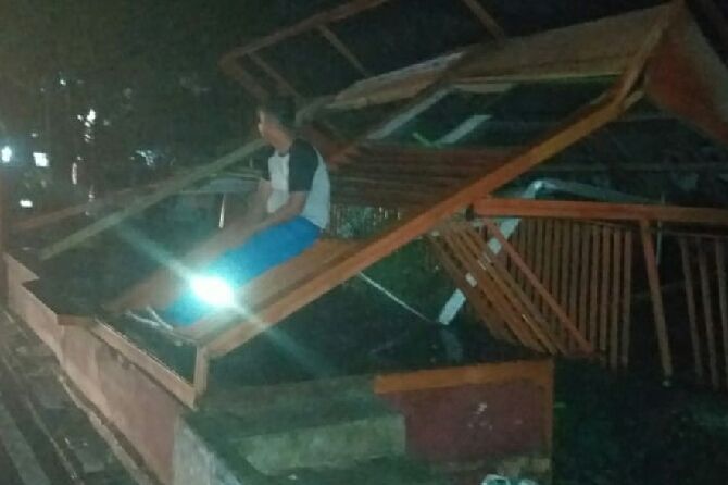 Palembang Waspada Dampak Curah Hujan Tinggi Disertai Angin Kencang
