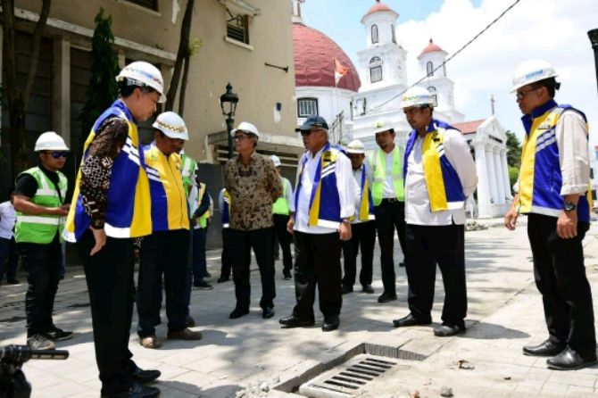 Penataan Kawasan Kota Lama Semarang Ditargetkan Rampung April 2019