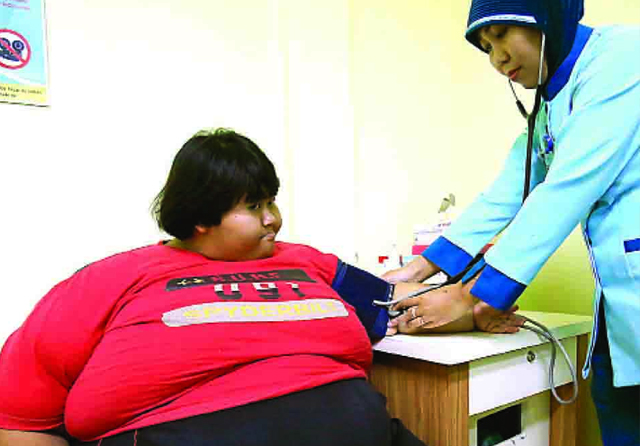 Lemak Yunita Numpuk, Bikin Tensimeter Tak Berfungsi