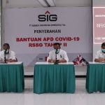 SIG Salurkan Bantuan Alkes dan APD Senilai Rp 2,5 Miliar