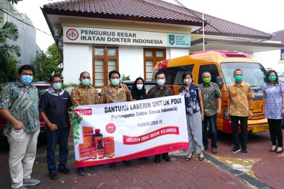 Aksi Nyata LASERIN Turut Lawan Covid-19 di Indonesia