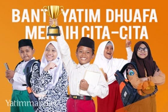 Yatim Mandiri Salurkan Rp 28,7 Miliar Biaya Pendidikan Yatim Dhuafa