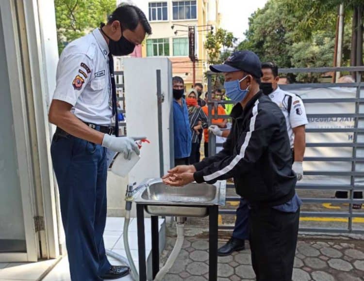BPJS Kesehatan Cabang Disiplin Melaksanakan Protokol Kesehatan