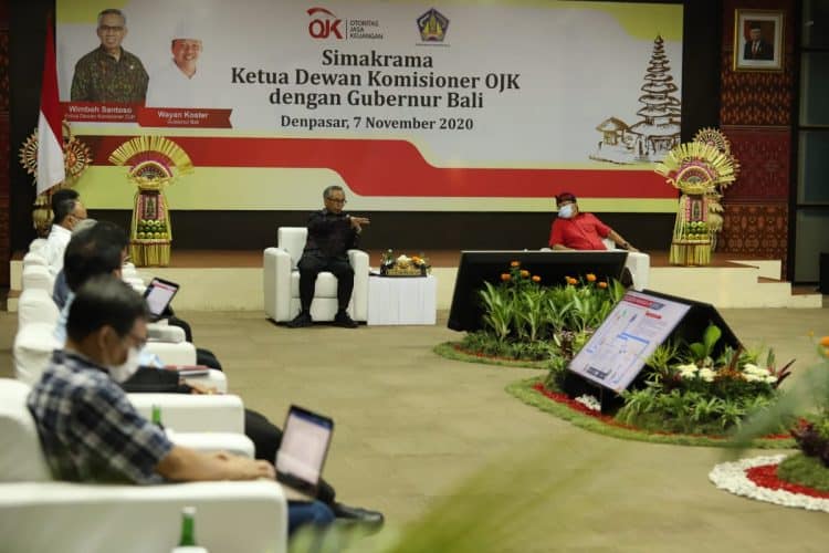 OJK Dukung Pemulihan Ekonomi Bali di Masa Pandemi