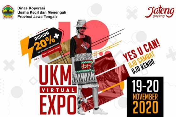 Fokuskan Fesyen, 152 Toko Online Jateng Ramaikan UKM Virtual Expo II