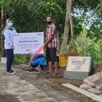 Semen Indonesia Bangun Jalan Paving dan Sumur Bor di Jember