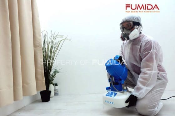 Jasa Penyemprotan Disinfektan Profesional Hanya di FUMIDA