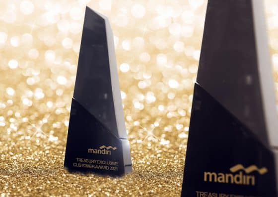 Bank Mandiri Anugerahi Mandiri Treasury Exclusive Customer Award 2021