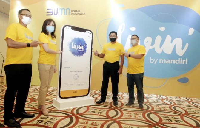 Bank Mandiri Perkenalkan Livin’ by Mandiri
