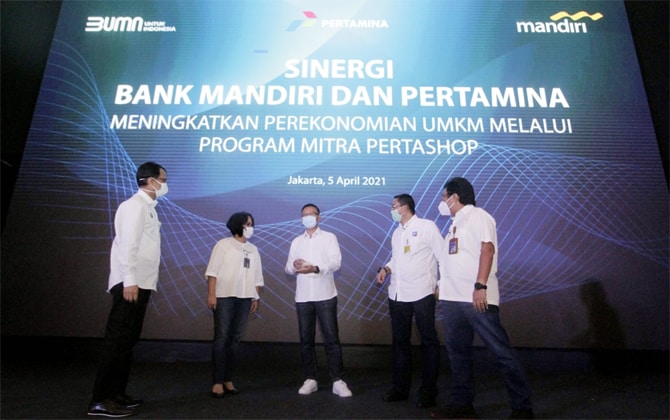Bank Mandiri Biayai Program Pembiayaan Mitra Pertashop Pertamina