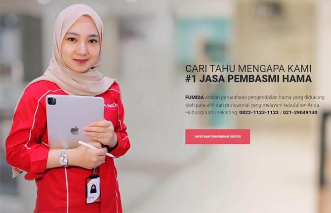 JASA ANTI RAYAP DI JAKARTA YANG Profesional hanya di Fumida