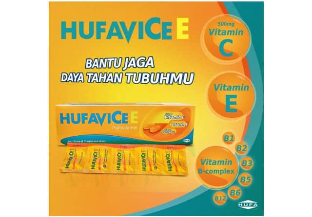 Selain Olahraga, Jaga Daya Tahan Tubuh dengan Konsumsi Hufavicee