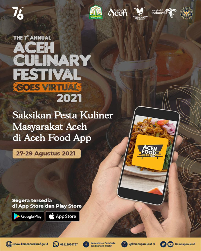 Aceh Culinary Festival Hadirkan Apps Guna Mendorong Digitalisasi UMKM