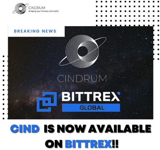 Mau Investasi Aset Kripto, CINDRUM Sudah Listing di Bittrex dan Bibox