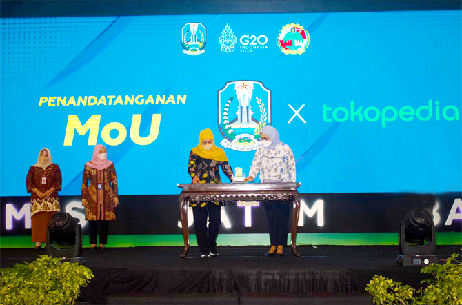 Genjot Potensi UMKM Jatim, Tokopedia Dukung K-UKM Expo 2022