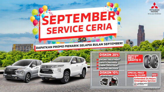 Segera Service Mobil Mitsubishi Kesayangan Anda, Ada Promo Menarik!