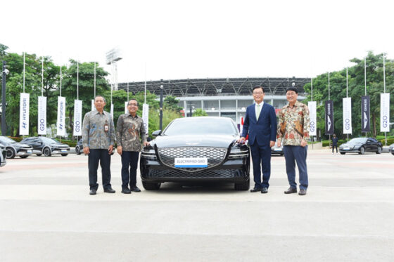Keren! Ratusan EV Premium Hyundai Meriahkan Gelaran KTT G20