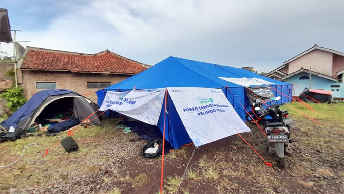 Kolaborasi BUMN, Pelindo Bantu Masyarakat Terdampak Gempa Cianjur