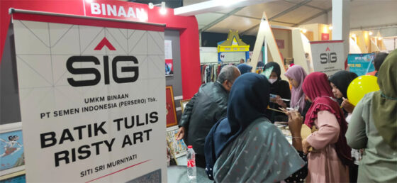 Bantu Naik Kelas, SIG Bawa UKM ke Pameran Nasional dan Internasional