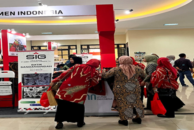 SIG Hadirkan 4 UMKM Pameran di Ungaran, Semarang